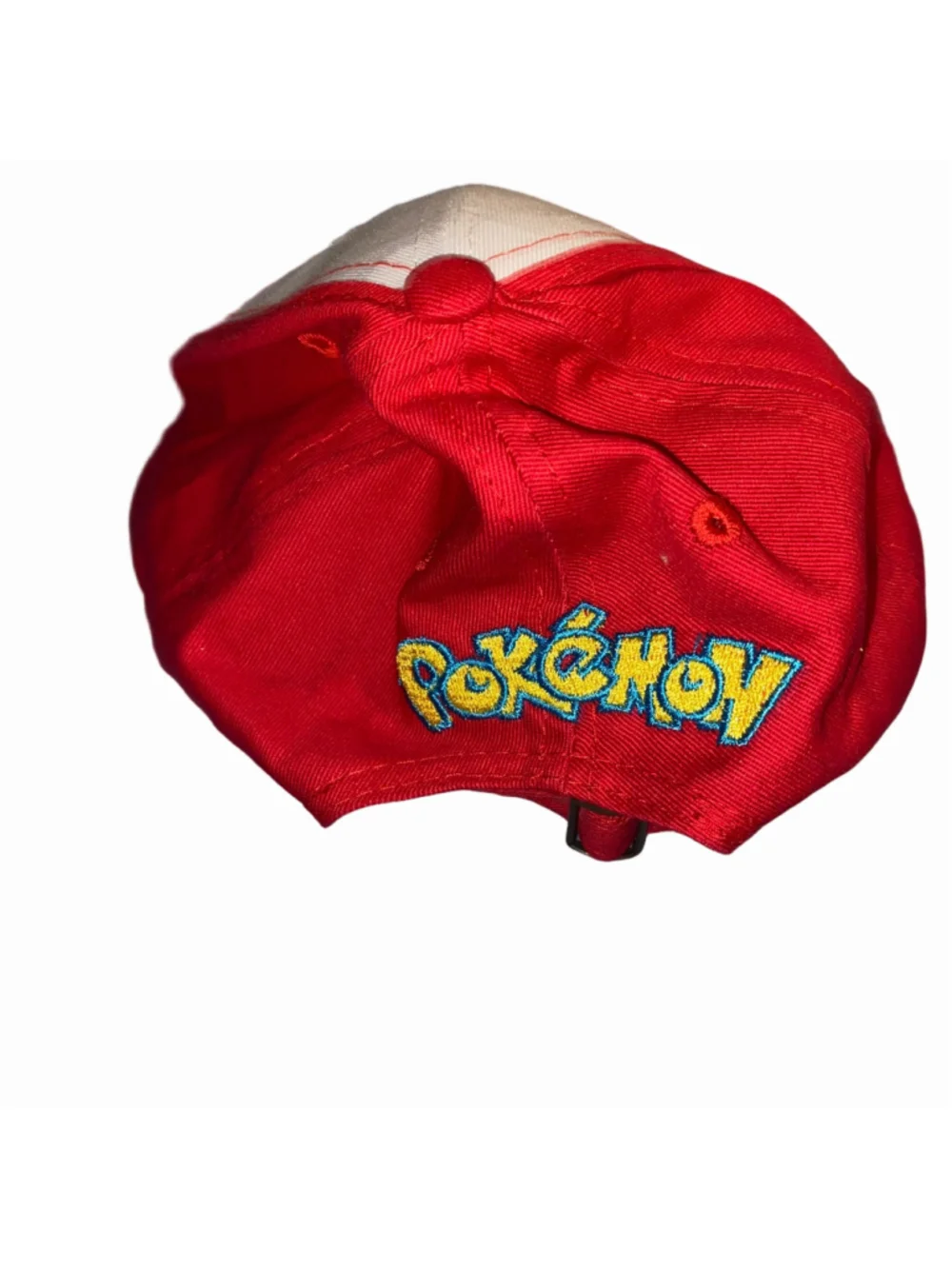 Boys Pokémon Ash Ketchum Baseball Hat One Size Red White